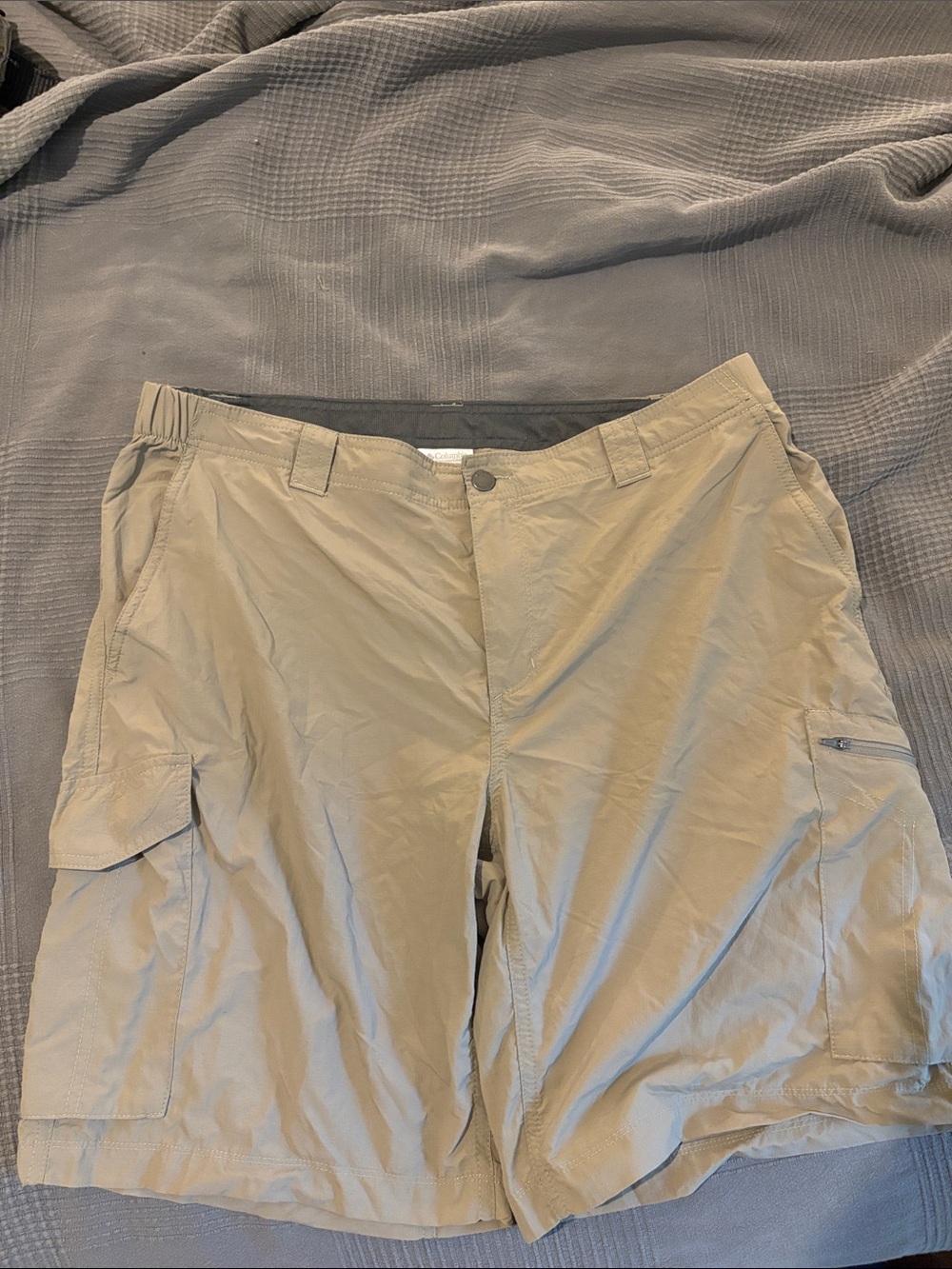 Men's Lightweight Cargo Shorts - Tan